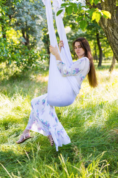 istock Romantic woman in flower crown 818868870