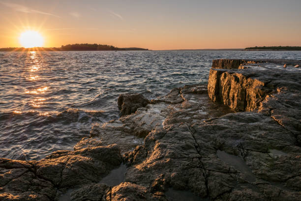 istock Sunset in Croatia on the sea 818881494
