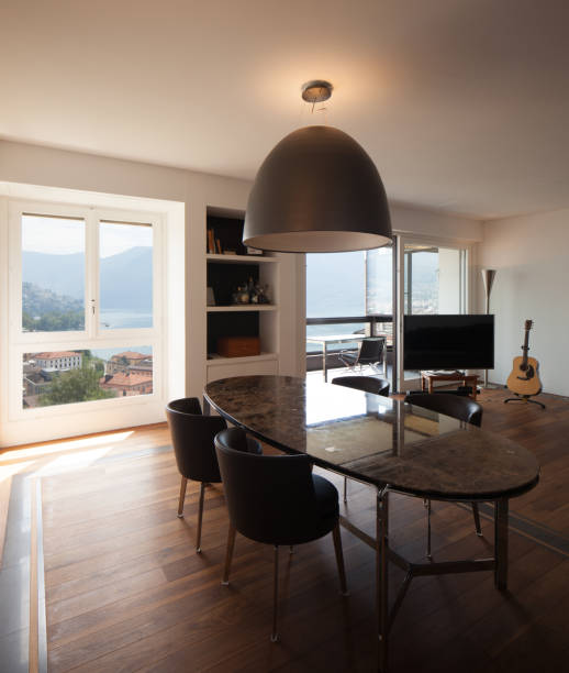 istock Modern living of luxury flat 818882486