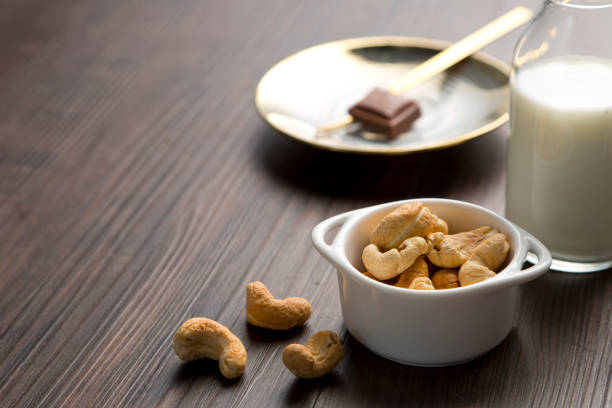 cashew nut and milk