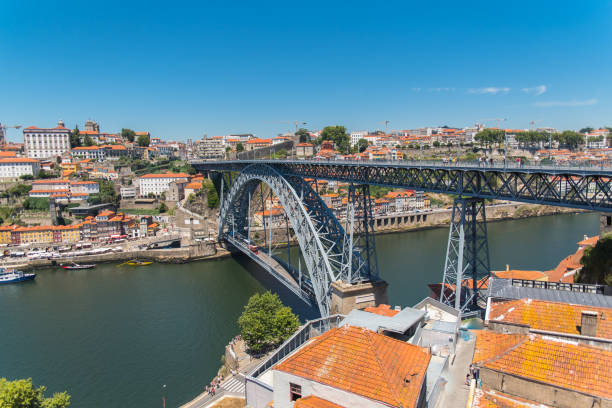 istock Porto, Portugal, Don Luis bridge 818935930