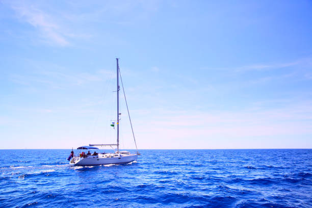 istock Sea and sail boat 818941610