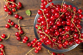 Red currant scattered