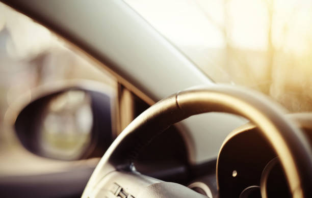 istock Background with the dashboard of the car 819071968