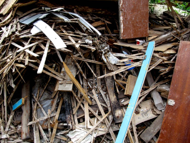 istock Background of a lot of construction debris, laths 819191284