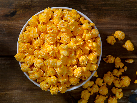 Cheddar Cheese Popcorn