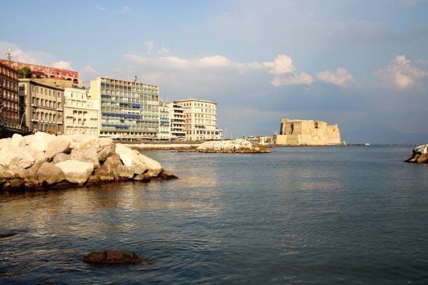 istock Naples cityscape and gulf 819290248