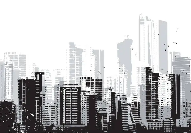 Vector illustration of Urban background