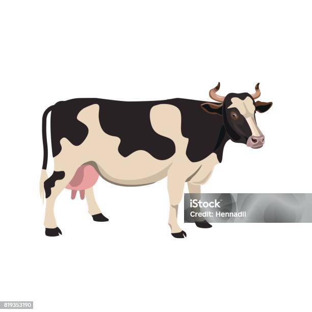 Vetores de Avistou O Vetor De Vaca e mais imagens de Fêmea de mamífero - Fêmea de mamífero, Vector, Revista em quadrinhos - Produção artística
