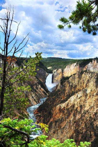 istock Lower Falls and Surrounding Landscape 819359896