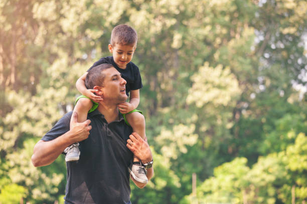 istock Happy family outdoors in nature 819405834