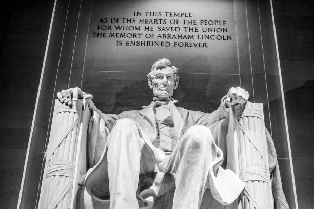 istock Abraham Lincoln Statue in Washington DC - The Lincoln Memorial 819441248