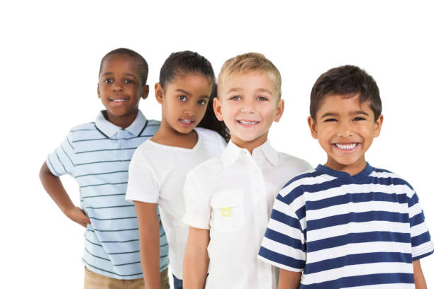istock Cute children smiling at camera 819446094