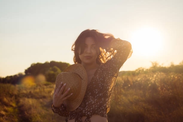 istock Young hippie girl 819451196