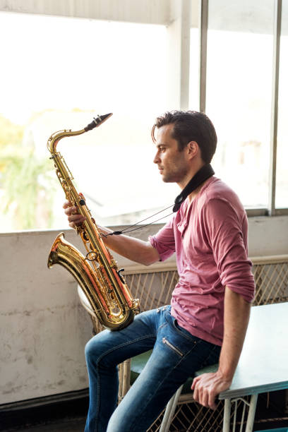 istock Saxophone Symphony Musician Jazz Instrument Concept 819474178