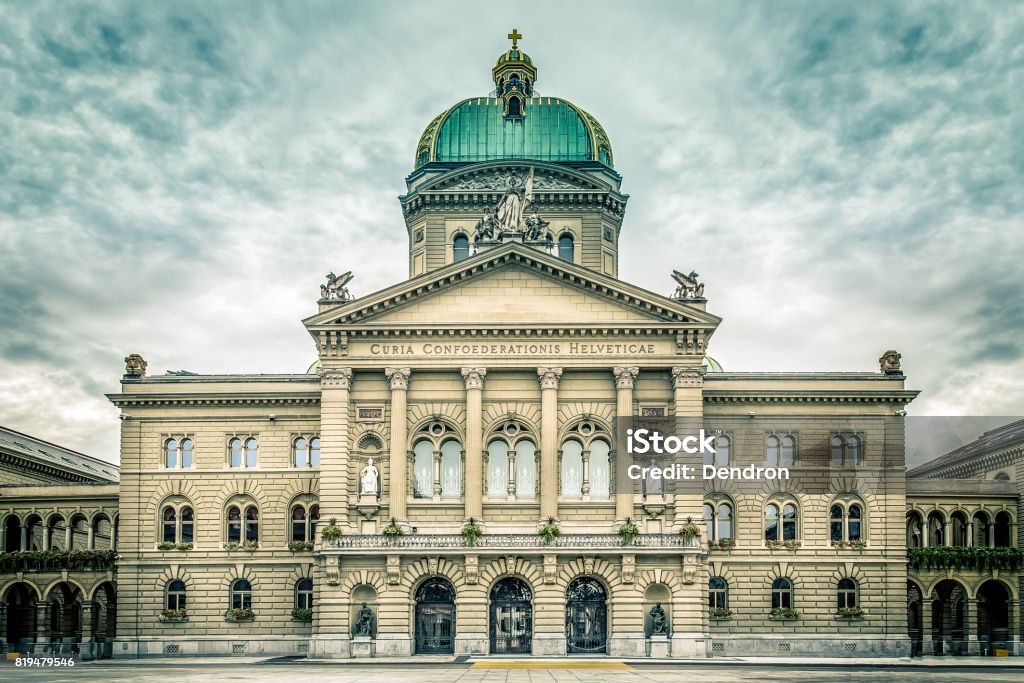 Bundeshaus, Bern, Schweiz - Lizenzfrei Bern Stock-Foto