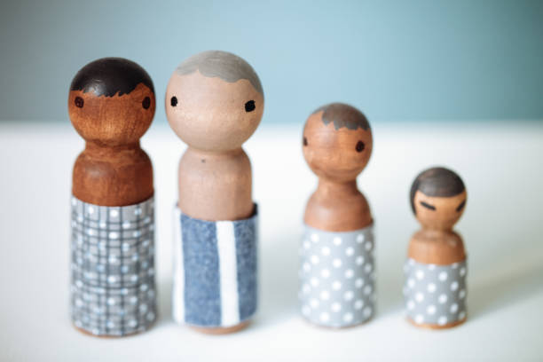 istock Conceptual  multi-ethnic family with kids 819484002