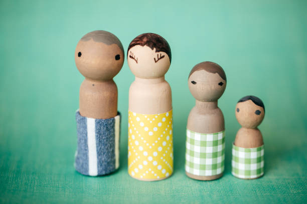 istock Conceptual  multi-ethnic family with kids 819484096