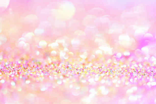 istock Gold glittering christmas lights color full. Blurred abstract background 819506930