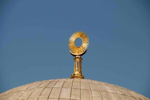 Outer view of dome in Ottoman architecture  in, Istanbul, Turkey