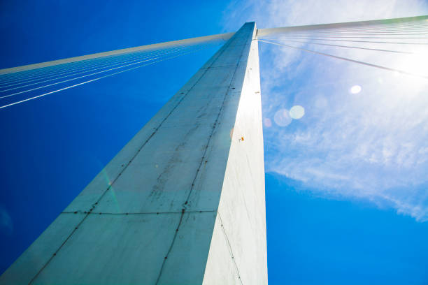 istock Hi guys go into the sky bridge with piers 819518870