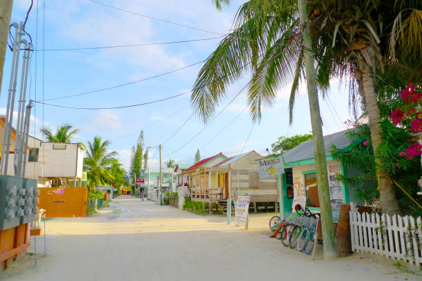 istock Caye Cauker city 819521360