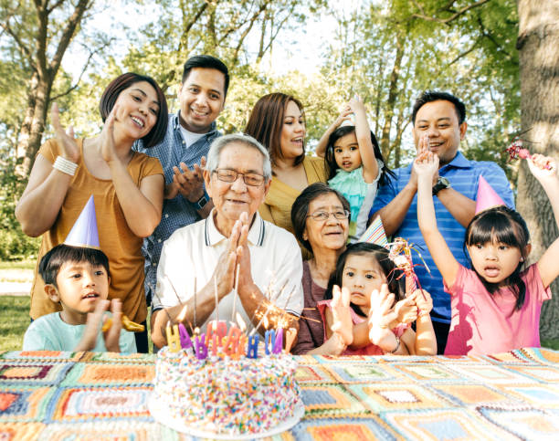 istock Happy 80s to grandad 819535146
