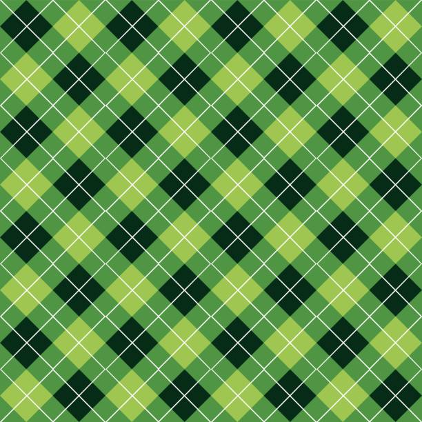 Argyle Seamless Texture Pattern Argyle seamless traditional texture pattern design. chunky sweater stock illustrations