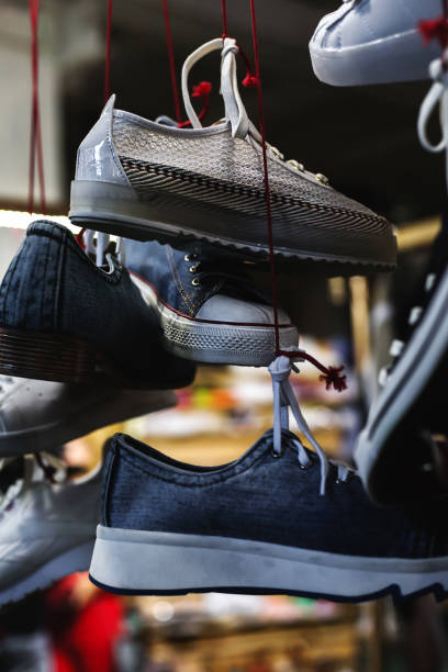 istock Different shoes in the store 819569022