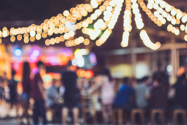 istock Festival Event Party Outdoor Blur People Background 819579148