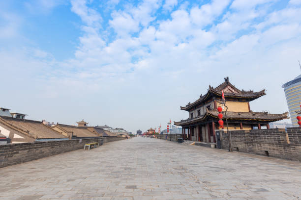 istock Ancient walls of Xi'an 819584850