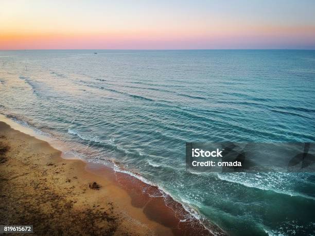 Sea Aearial View Stock Photo - Download Image Now - Adriatic Sea, Aerial View, Beach