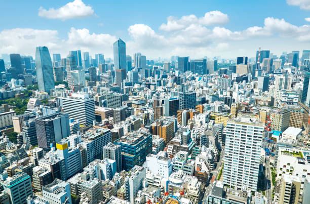 istock landscape of Tokyo city 819616340