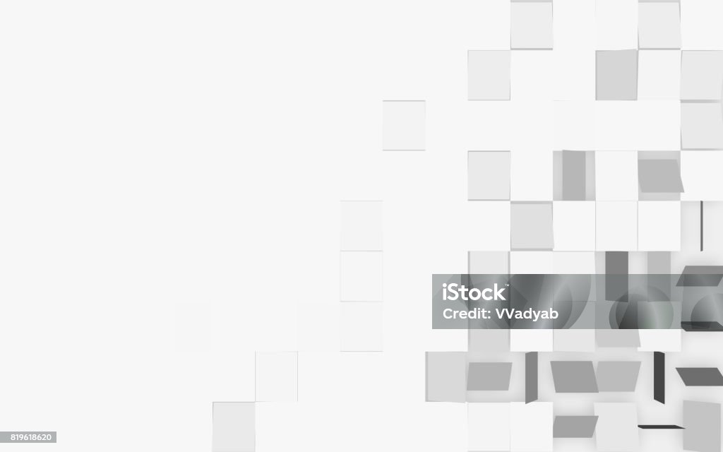 Modern Rectangle Texture Background On Bottom Right Stock Illustration ...