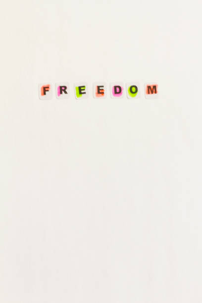 istock Word free written in black letters 819647726