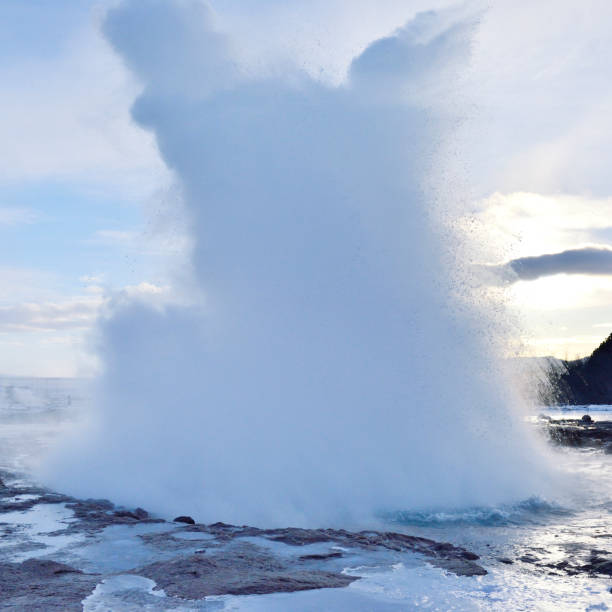 istock Strokkur Geyser, Iceland 819650192