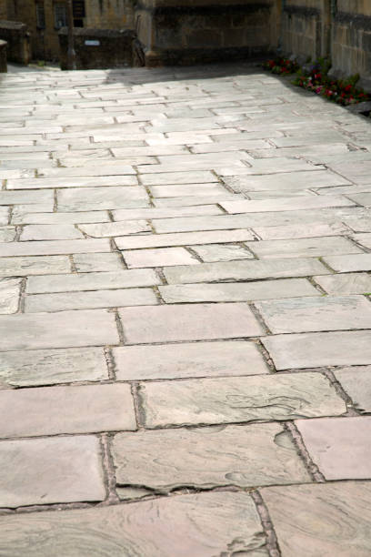 istock Stone Pavement, Chipping Campden, Cotswolds 819658860