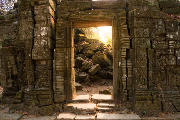 istock Ruins of Ta Prohm, Angkor Wat, Cambodia 819664958