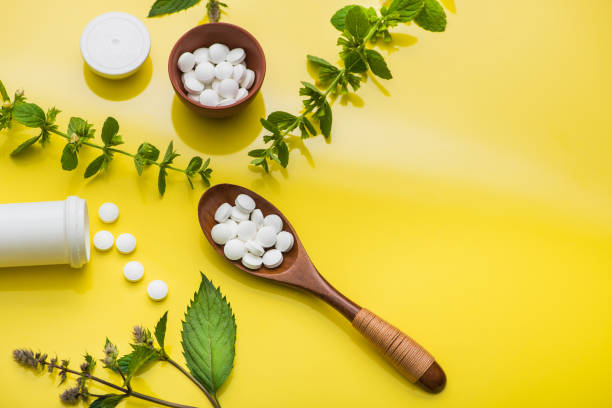 istock Herbal medicine pills 819665154