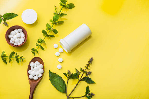 istock Herbal medicine pills 819665336