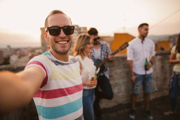 istock Selfie on the party 819674000