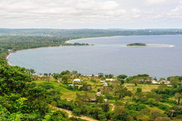 istock View from the Summit Gardens - Port Vila 819677538