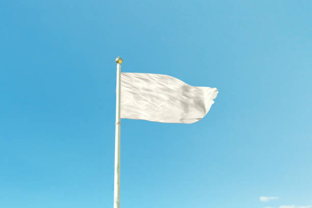 istock White Flag on the Mast 819684362
