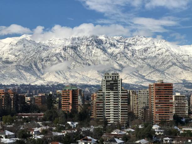 istock Landscape and Snow in Santiago, Chile 819695588