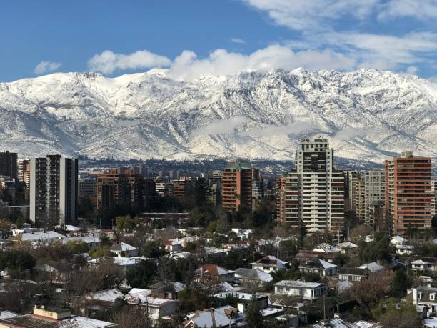 istock Landscape and Snow in Santiago, Chile 819695608