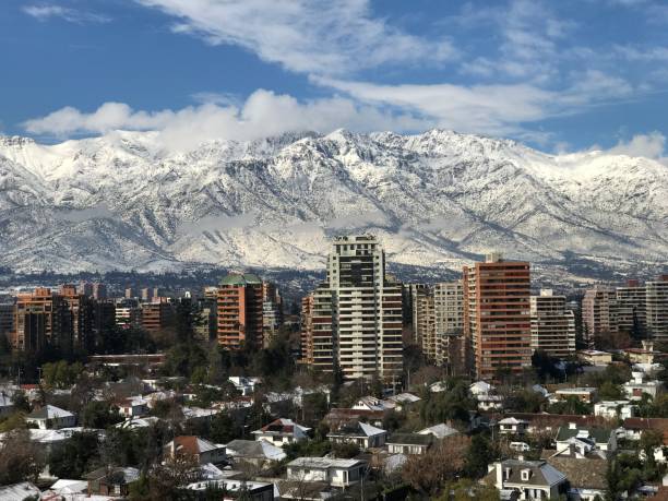 istock Landscape and Snow in Santiago, Chile 819695610