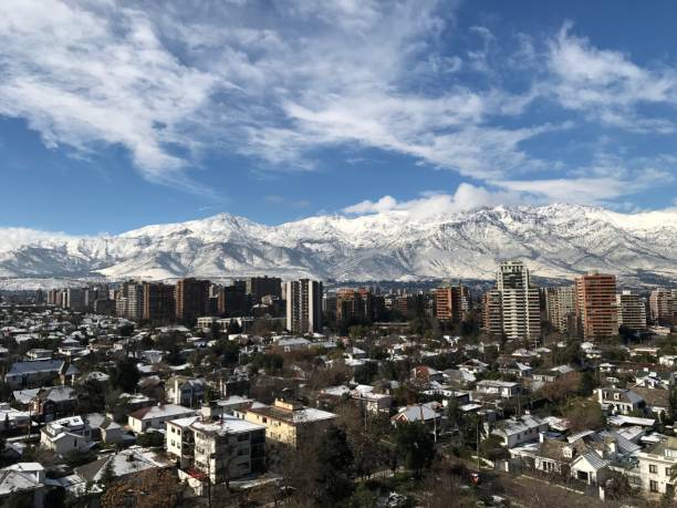 istock Landscape and Snow in Santiago, Chile 819695636