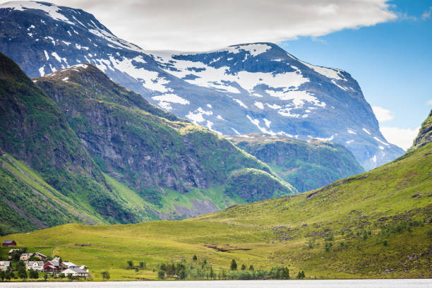 istock Mountains summer landscape in Norway. 819695646