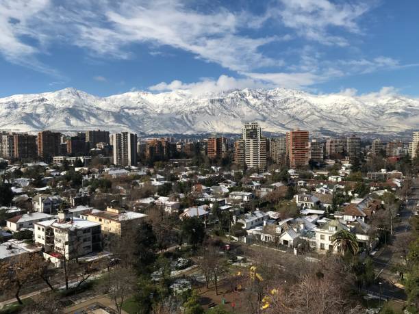 istock Landscape and Snow in Santiago, Chile 819695988
