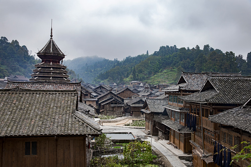 Rural Chinese village